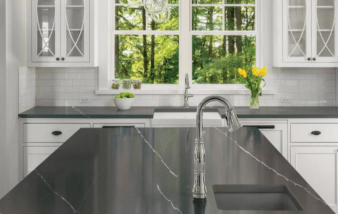 gray quartz countertops