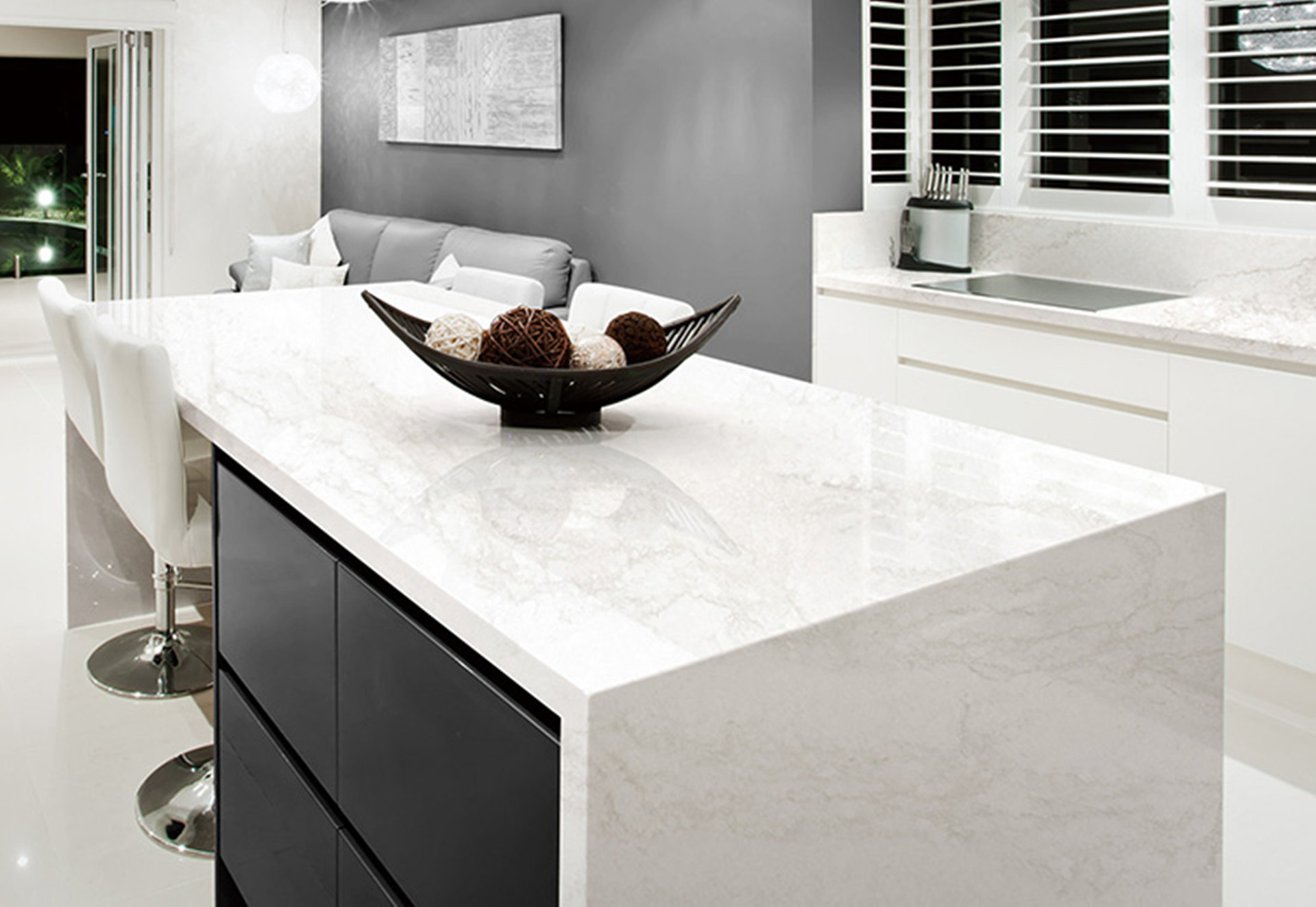 White Quartz Worktop